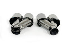 Chrom Endrohre Auspuff Blenden Passend für BMW 3er G20 G21 G28 M Sport Paket 19-22 et232