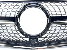 Diamant Kühlergrill Front Grill Schwarz für Mercedes Benz V-Klasse W447 V250 V260 14-19 fg353