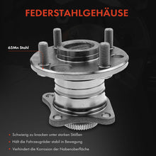 Radnabe Radlagersatz Hinten für Toyota Corolla E11 Compact Liftback Wagon 97-02