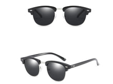 UV400-Schutz Sonnenbrille Groß Brille Runde Reisenbrille für Damen Herren Fahren Angeln