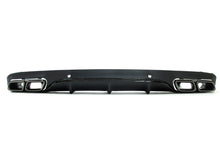 Diffusor Heckdiffusor Auspuffblenden Schwarz für Mercedes C-Klasse C205 Coupe A205 Cabrio C43 AMG Line di7