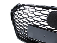 Wabengrill Front Grill Kühlergrill Schwarz für AUDI A5 F5 S5 S-Line 2016-2019 vor MOPF