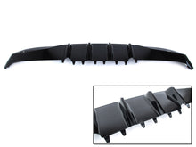 C63 Optik Heckdiffusor Diffusor Auspuff Schwarz Glanz für Mercedes W206 S206 AMG Line 2022+