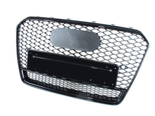 Schwarz Frontgrill Kühlergrill für AUDI A5 Wabengrill 8T S Line Facelift 12-16 fg283