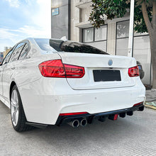 Heckdiffusor Diffusor Schwarz Glanz für BMW 3er F30 M Sport Paket 12-19