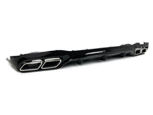 E63 Style Heckdiffusor Diffusor + Auspuffblenden Chrom für Mercedes E Klasse W213 S213 AMG Line 2017-2020 Benzin
