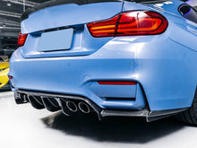 Heckdiffusor Diffusor Carbon Look V Style Passend für BMW M3 F80 M4 F82 F83 2015-2020