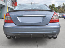 Autunik Schwarz Glanz Heckspoiler Spoilerlippe für Mercedes W211 Spoiler Limo 02-09 sp91