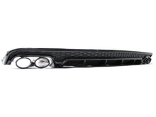 Schwarz Diffusor Auspuffblenden für AUDI A6 C7 4G Heckdiffusor mit S Line MOPF 15-18 di130