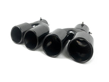 Schwarz Endrohre Auspuff Blenden für BMW G20 G21 G22 G42 M Sport 19+ et308