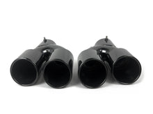 Schwarz Endrohre Auspuff Blenden für BMW G20 G21 G22 G42 M Sport 19+ et308