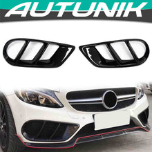 Nebelscheinwerfer Abdeckung Blenden Nebelleuchte Rahmen für Mercedes Benz C-Klasse W205 S205 C205 A205 AMG Line 2013-2018 pz71