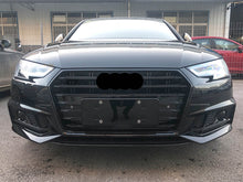 Grill Kühlergrill Schwarz für Audi A4 S4 B9 Limo Avant S-Line 15-19 fg225