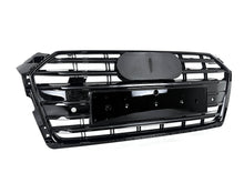 Schwarz Grill Kühlergrill Frontgrill für AUDI A5 F5 S5 2016-2019 vor MOPF fg329