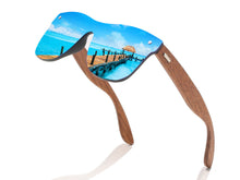 Holz Sonnenbrillen Polarisierte Sonnenbrille UV400-Schutz für Damen&Herren Reisen Fahren