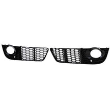 Nebelscheinwerfer Blenden Waben Gitter Stoßstange Schwarz für Audi A5 8T 2007-2011 NON S-Line
