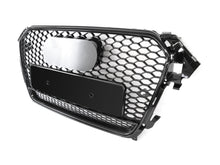 Kühlergrill Front Grill Wabengrill Schwarz für AUDI A4 B8.5 B8 S4 S-Line Limo Avant 2011-2015