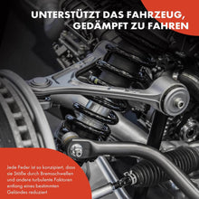 2x Federn Fahrwerksfeder Hinten für Mercedes-Benz Viano Vito/Mixto Kasten W639