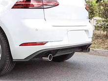 Diffusor Heckdiffusor Schwarz für VW Golf 7 5G1 2012-2017 Ohne Auspuffblenden