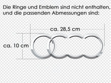 RSQ5 Optik Schwarz Glanz Kühlergrill Wabengrill Grill für AUDI Q5 8R SQ5 S Line 2013-2017