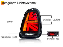 NEU LED-Rücklichter Rückleuchte Heckleuchten Passend für Mini Cooper S R56 R57 R58 R59 2007-2013 mit E-Prüfzeichen