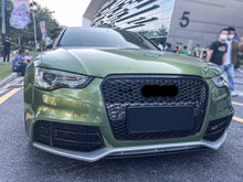 Schwarz Wabengrill Kühlergrill Frontgrill für AUDI A5 8T Sportback 2012-2016 MOPF