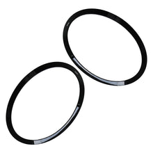 1 Paar Scheinwerfer Abdeckung Zierring Schwarz Passend für Mini F55 F56 One Cooper S