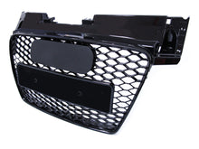 Kühlergrill Grill Wabengrill Schwarz Glanz für AUDI TT 8J TTS 06-14 fg138