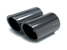 60mm Auspuffblende Endrohrblende Schwarz Passend für VW Golf 7 VII Variant Touran II