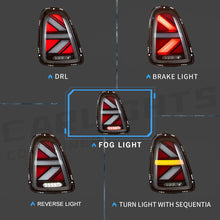 NEU LED-Rückleuchten Rücklicht Heckleuchten für BMW Mini Cooper R56 R57 R58 R59 2007-2013 mit E-Prüfzeichen
