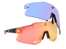 Fahrradbrille Sonnenbrille UV400-Schutz HD für Damen&Herren Fahren Angeln Laufen