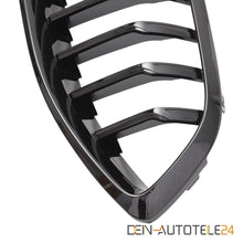Schwarz Glanz Kühlergrill Einzelsteg Nieren Grill Passend für BMW 8er G15 G16 G14