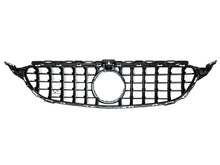 Schwarz Kühlergrill Front Grill GT Panamericana für Mercedes W205 C205 S205 A205 14-18