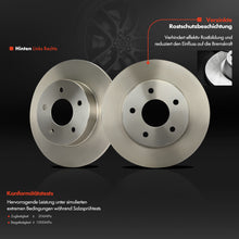 Bremsscheiben Bremsbeläge Hinten 277,5mm für Nissan Almera Tino V10 2000-2006