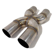 Supersport X-Pipe 60mm Edelstahl Länge 300mm Außenmaß 163mm X-Rohr