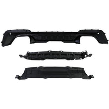 Diffusor Heckdiffusor + Auspuffblenden Endrohre Chrom Passend für BMW X3 G01 ab 2018