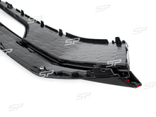 Lüftgitter Nebelscheinwerfer Blenden mit ROT Leisten für Audi A4 S4 B8.5 S-Line 2012-2015