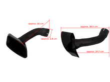 Schwarz Auspuff Blenden Endrohre Passend für BMW X6 E71 X6 F16 35i 40d 50i 2007-2014
