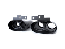Auspuffblenden Endrohr Blenden Schwarz Glanz Edelstahl für AUDI A6 C8 A7 C8 S Line 18+