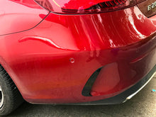 Autunik Schwarz Heck Stoßstange Flossen Flaps für Mercedes Benz E Klasse C238 Coupe AMG Line E53 AMG 2017+ pz24