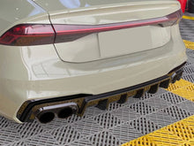 Diffusor Heckdiffusor Auspuffblenden Schwarz für AUDI A7 C8 4K S7 Sportback S Line 2018+ di85