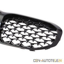 Kühlergrill Frontgrill Nieren Grill Passend Für BMW 1er F40 Glänzend Schwarz