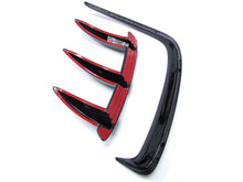 Heck Stoßstange Aero-Kits Flossen Flaps Flics Schwarz für Mercedes A Kl. W176 AMG Line A45 AMG 2013-2018 pz5