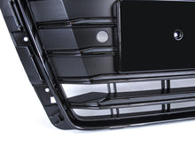 Grill Kühlergrill Schwarz für Audi A4 S4 B9 Limo Avant S-Line 15-19 fg225
