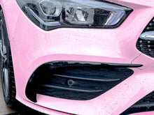Flaps Vorne Stoß. Aero Flics Flossen Schwarz für Mercedes CLA C118 X118 AMG Line ab 2019