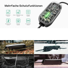 6M EV Ladekabel Type2 Schuko 1-Phasig 16A 3.6kw Heim Ladegerät für BMW iX i3 i7