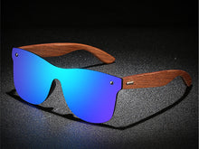 Holz Sonnenbrillen Polarisierte Sonnenbrille UV400-Schutz für Damen&Herren Reisen Fahren