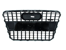 SQ7 Optik Schwarz Wabengrill Kühlergrill für Audi Q7 4L SQ7 S Line TSI TDI 2007-2015