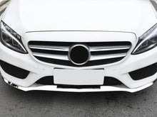 Chrom Front Spoiler Stoßstange Lippe für Mercedes W205 Spoilerlippe S205 A205 C205 AMG Line C43 15-18 di99
