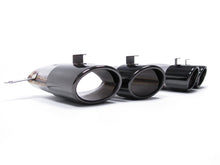 Schwarz Diffusor Auspuffblenden für AUDI A6 C7 4G Heckdiffusor mit S Line MOPF 15-18 di130